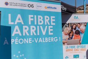 La fibre arrive à Valberg sur le réseau d’initiative publique des Alpes-Maritimes !